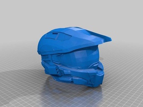 halo helment La stampa 3d 3d print model - Mito3D