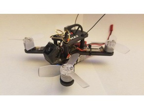 ft gremlin beatle r c véhicules drone flitetest fpv support de caméra cadre quadcopter frame course rc quad 3d print model - Mito3D