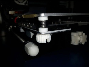 anet a8 bed leveling knob 3d printer accessories level upgrades 3d print model - Mito3D