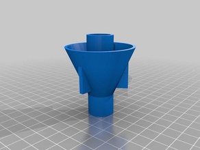 duplo garrafa de funil A impressão 3d casal 3d print model - Mito3D