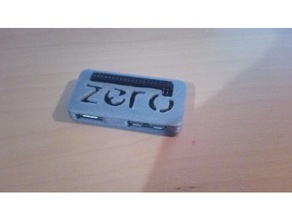 raspberry pi sıfır durumda elektronik pizero ahududu raspberrypi konut w esas alındığı 3d print model - Mito3D