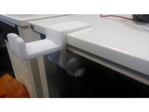 cuffie titolare office le con supporto da tavolo per 3d print model - Mito3D