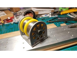 soldar fio de spool titular porta-ferramentas & caixas 3d print model - Mito3D