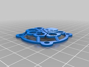 frenzyincarnate's hydra 40mm fan cover -remixed better airflow 3d printer accessories 3d print model - Mito3D