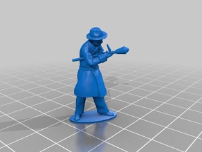 volkssturm lutador de 28mm brinquedo & acessórios para jogos bolt action wargaming ww2 3d print model - Mito3D