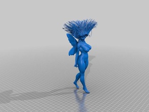bugs Leben Frauen verrückt Skulptur Skulpturen 3d print model - Mito3D