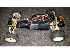 rc10 retro-mod chassis printable parts r c vehicles 3d print model - Mito3D