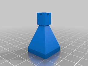 un altro semplice set di scacchi i pezzi degli 3d print model - Mito3D