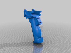 nerf rakibi apollo foregrip mekanik oyuncaklar 3d print model - Mito3D