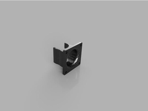 e3d v6 40mm fan mount upgrade 3d printer parts bondtech cr10 cr10s e3dv6 hotend 3d print model - Mito3D