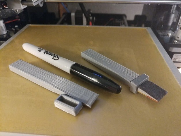 quick change hobby sanding stick hand tools mini sander block sticks tool sandpaper 3D print model - Mito3D