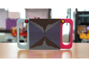 led-matrix-sand-Spielzeug - Elektronik led matrix Physik raspberry pi 3d print model - Mito3D
