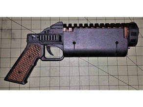 bryar pistola oggetti di scena forze oscure la prop star wars 3d print model - Mito3D