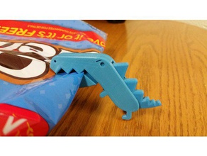 Tasche clip-rex Küche und Esszimmer 3d-drucken clip chip chip-clip dino Dinosaurier gadget Küche-tool rawr snacks t-rex 3d print model - Mito3D