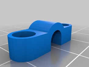 screw down wire clamp parts 3d print model - Mito3D