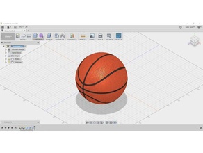 basketball 3d-drucken 3d print model - Mito3D