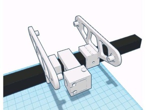 cr-10 de filamentos sensor 2020 montagem Impressora 3d peças cr-10s filamento topmount 3d print model - Mito3D