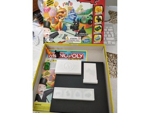 monopoly junior Fällen Spiele Fall Monopol 3d print model - Mito3D