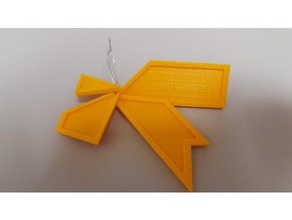 brain twister giochi e giocattoli rompicapo di puzzle tangram giallo 3d print model - Mito3D