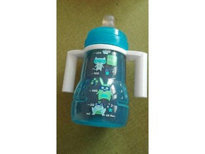 baby-Flasche Griff Küche und Esszimmer 3d print model - Mito3D