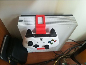 xbox um controlador de stand snap vertical console jogos vídeo 3d print model - Mito3D