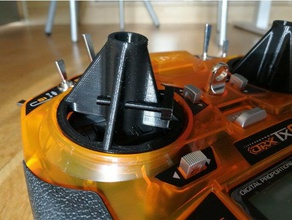 orangerx tx6i stick protecteur r c véhicules drone fpv cardan de la garde joystick racedrone bâton stickprotector l'émetteur 3d print model - Mito3D