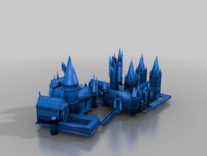 hogwarts sculture 3d print model - Mito3D