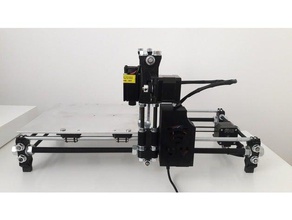 j1 cnc laser cutter engraver electronics 3d printed machine diy lasercutter 3d print model - Mito3D