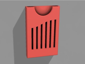 light remote wall-box decor box house household control holder 3d print model - Mito3D