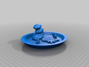 backflow incense burner qi 3d printing 3d print model - Mito3D