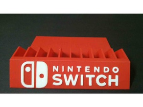 nintendo switch game case holder light lighter toys & games cartridge 3d print model - Mito3D