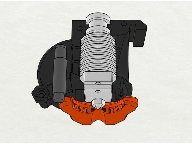 prusa i3 mk3 alternative de la partie circuit refroidissement L'imprimante 3d pièces le original plus froide 3D print model - Mito3D