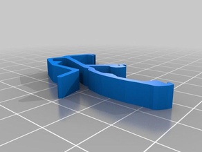 jc licht blind valance clip replacement parts 3d print model - Mito3D