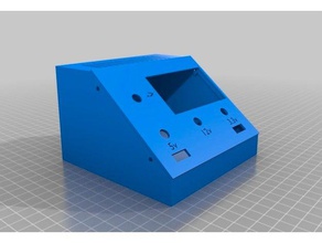 fuente de alimentación recinto dp20v2a la electrónica lm2596 3d print model - Mito3D