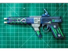 borderlands 2 infinity pistol toy & game accessories borderlands2 diy videogame video games 3d print model - Mito3D