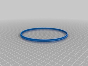 ceiling fan canopy gasket diy noise reducer ring 3d print model - Mito3D