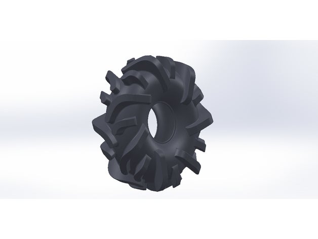 mud tire hobby 3D print model - Mito3D