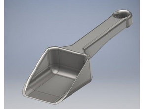 shovel kitchen tool rodent 3d print model - Mito3D