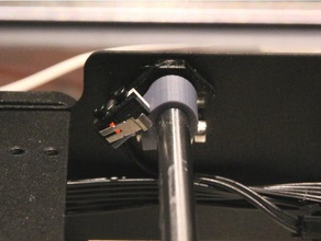 rod-mounted end stop bracket 3d printer parts endstop limit switch mount y-endstop 3d print model - Mito3D