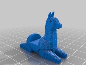 customized tika alpaca saddle toys & games 3d slash 3d print model - Mito3D
