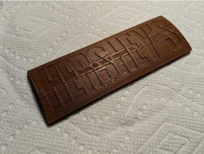 hershey Çikolata badem yiyecek ve içecek 3d print model - Mito3D