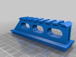 nerf rival apollo raised rail mechanical toys 3d print model - Mito3D