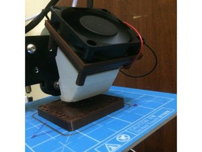 ventilateur adaptateur 60mm Les imprimantes 3d de refroidissement creality ender 2 fan l'adaptateur 3d print model - Mito3D