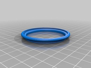 55 58 step up ring filter camera 55mm 58mm adapter lens 3d print model - Mito3D