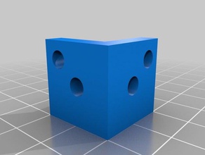 Ecke Halterung Container 3d print model - Mito3D