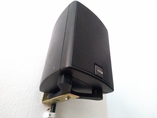 canton mx speaker mount audio stand 3D print model - Mito3D