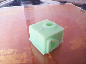 e3d v5 silicone cover 3d printer parts anycubic kossel mold 3d print model - Mito3D