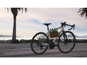 bira bisiklet sahibi lazer kesme spor ve açık hava şişesi tutucu aksesuar aracı kap ulaşım transporter 3d print model - Mito3D