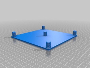 leveln Tabelle tools einstellbar dlp-sla Nivellierung peopoly moai tabletop 3d print model - Mito3D