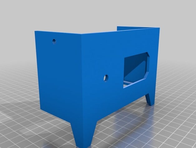 anet a8 cubierta de suministro corriente Impresora 3d las piezas caso marco mods partes actualización actualizaciones fuente alimentación lightswitch la interruptor el 3D print model - Mito3D
